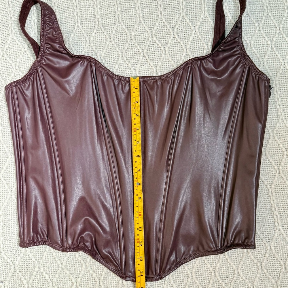 Victoria's Secret Burgundy Corset Top - NWT - Picture 12 of 12